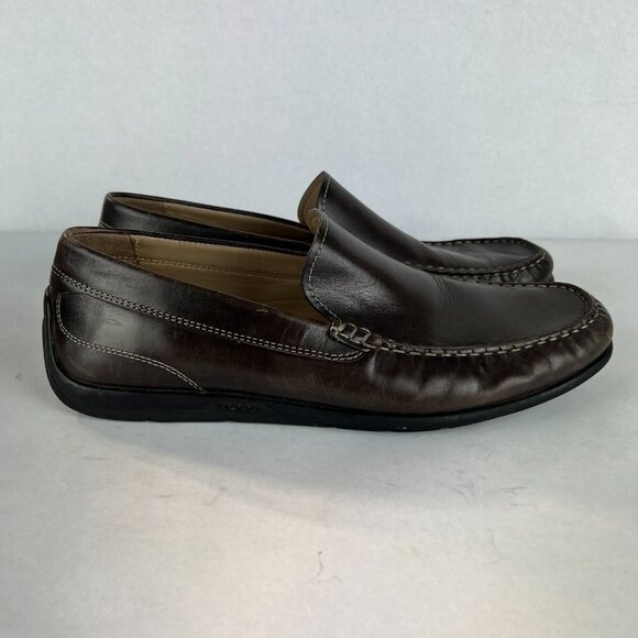 ECCO 43 Loafer Shoes Mens‎ 9 Brown Leather Classic Moc Casual Comfort Slip On main image 8